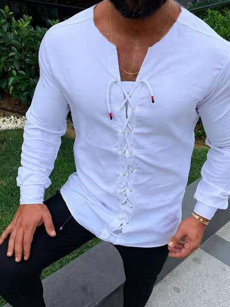Koszula Męska W Stylu Casual