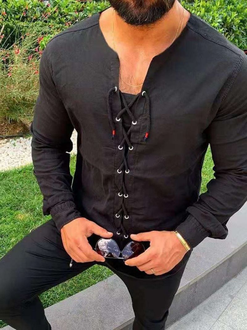 Koszula Męska W Stylu Casual