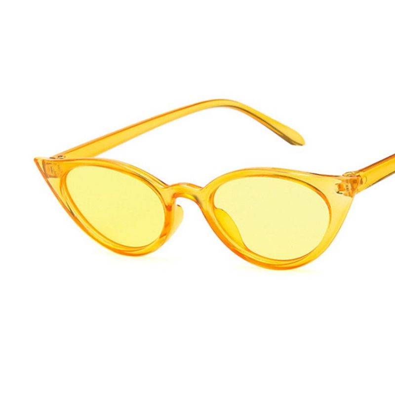 Żywiczne Modne Okulary Przeciwsłoneczne Cat Eye