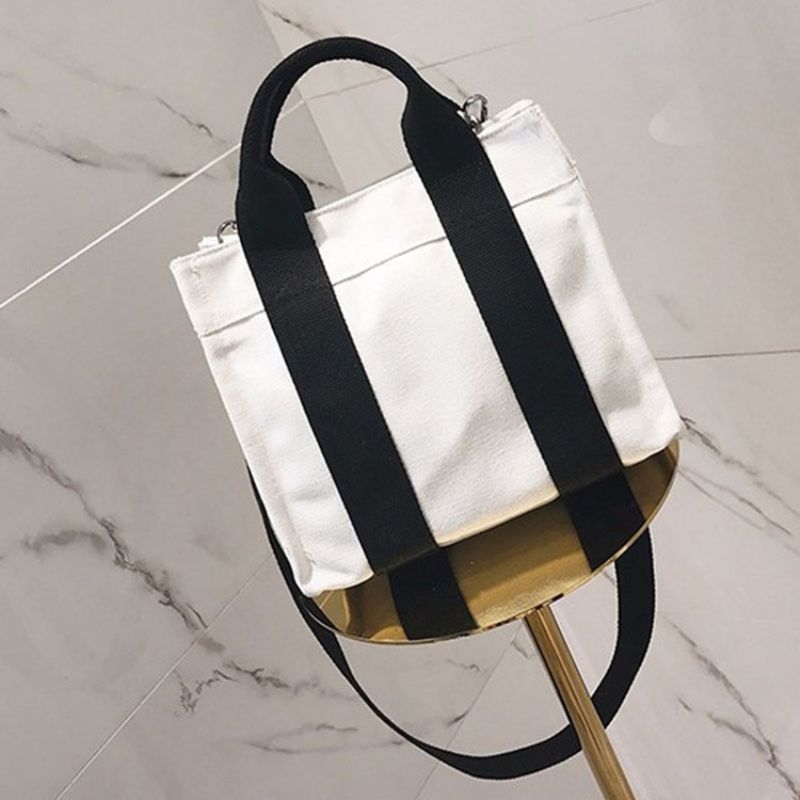 Casualowa Damska Torba Crossbody W Pionowe Paski