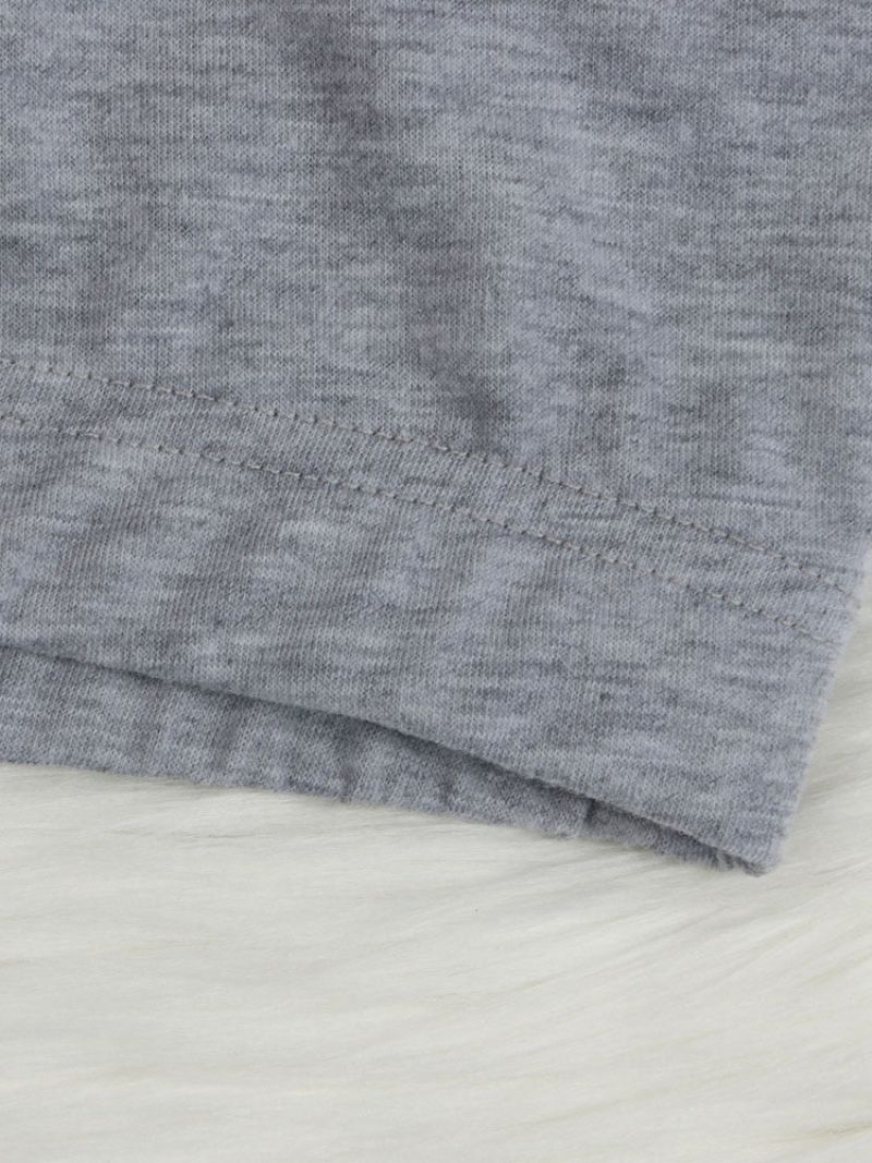 Jednokolorowe Spodnie Patchwork Szerokie Nogawki Damskie Dwuczęściowe Zestawy