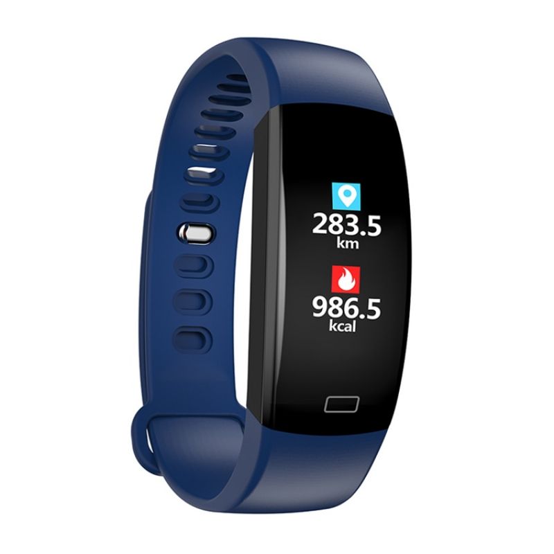 F64 Kolorowy Ekran Inteligentna Bransoletka Pogoda Zdrowie Bluetooth Sportowy Zegarek Kcal