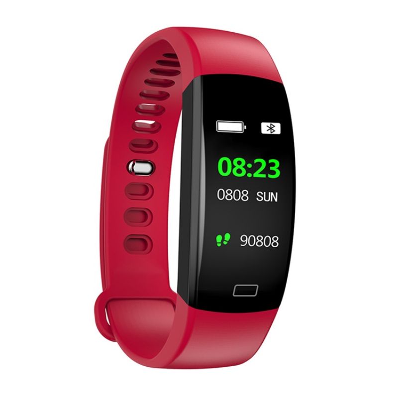 F64 Kolorowy Ekran Inteligentna Bransoletka Pogoda Zdrowie Bluetooth Sportowy Zegarek Kcal