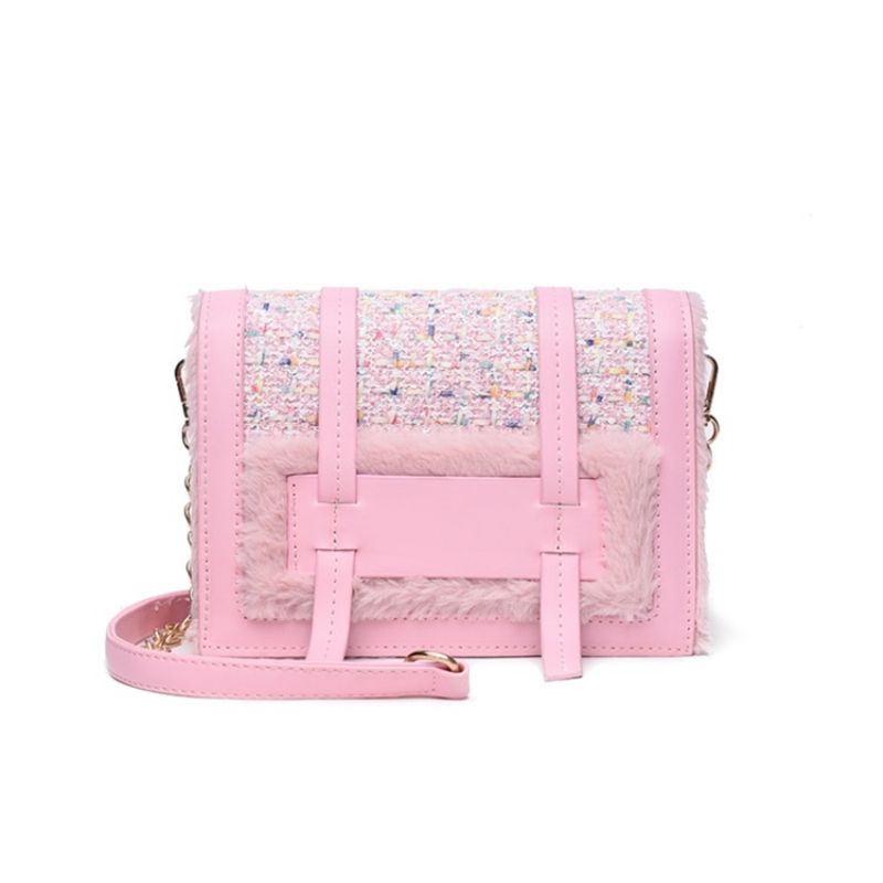 Plaid Chain Japońskie Prostokątne Torby Crossbody
