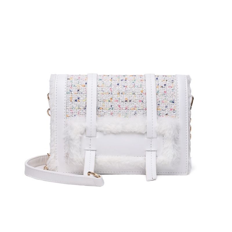Plaid Chain Japońskie Prostokątne Torby Crossbody