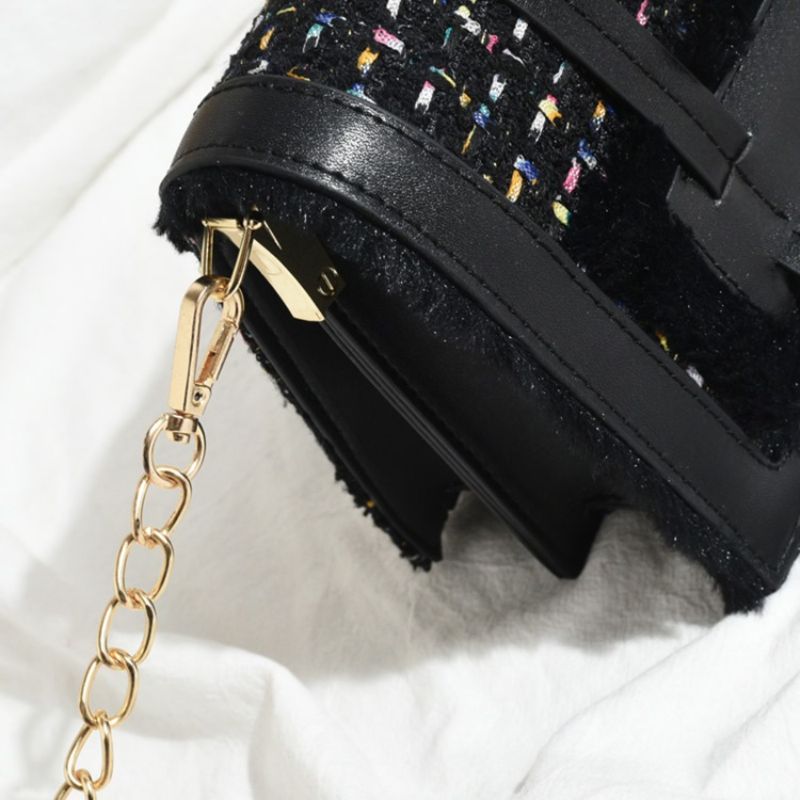 Plaid Chain Japońskie Prostokątne Torby Crossbody