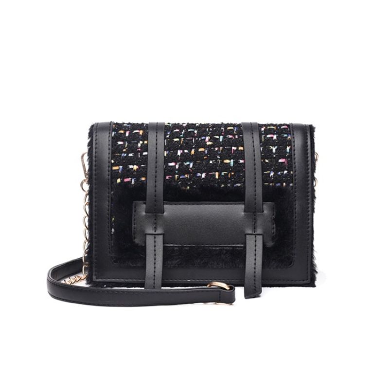 Plaid Chain Japońskie Prostokątne Torby Crossbody